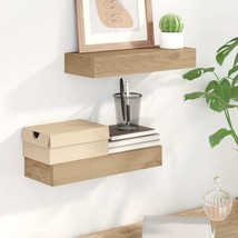  Wall Shelf Natural Teak Solid teak wood Medium Wall mounting - $1,744.06 MXN