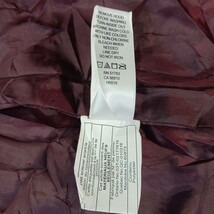 Maurices RN#51783 Girls/Women's Red Full Zip Removable Hoodie Vest Size Small  image 13