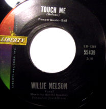 Willie Nelson-Touch Me / Where My House Lives-45rpm-1962-EX - £9.99 GBP