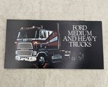 Original 1984 Ford Heavy Truck Sales Brochure L-Line LTL-9000 CL-9000 Ma... - $11.35