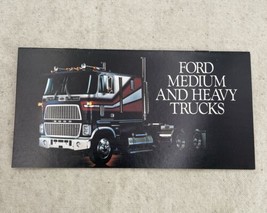 Original 1984 Ford Heavy Truck Sales Brochure L-Line LTL-9000 CL-9000 Ma... - £8.99 GBP