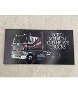 Original 1984 Ford Heavy Truck Sales Brochure L-Line LTL-9000 CL-9000 Ma... - £8.92 GBP