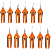 12-Pack 6.5 Inch Gardening Hand Pruner Pruning Shear With Stainless Stee... - $50.99