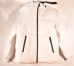 H&amp;M Mens Water Repellent Puffer Jacket White M NWT - £31.73 GBP