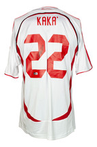 Kaka Signed A.C. Milian Adidas Soccer Jersey BAS - $387.03