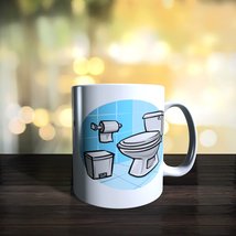 HUMOR - Time to Poop - 11oz Coffee Mug [H03] - £10.39 GBP