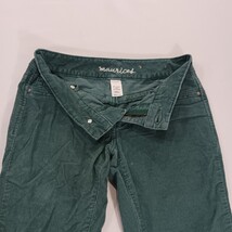 Maurices Skinny Leg Green Cotton Stretch Corduroy Pants in Women’s Size Small image 15