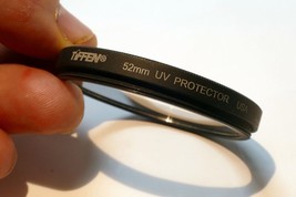 Tiffen 52mm UV Protector Filter Clear Glass  made in USA - $18.75