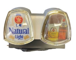Natural Light Beer Lighted Cash Register Sign - £58.83 GBP