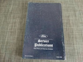 1990 Ford Specification Book Car 1 Front Wheel Drive - £9.34 GBP