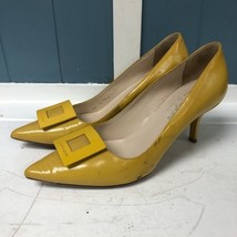 Carlo Pazolini Pointy Toe Shoes High Heel Leather Yellow Heel Women’s 36... - $22.11