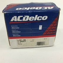 (1) Genuine AC Delco 321-508 GM 10463217 Alternator - £176.51 GBP