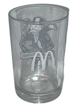 Vintage 1996-97 McDonald’s Monopoly-Glass Cup Rich Uncle Pennybags Glass-Collect - $14.99