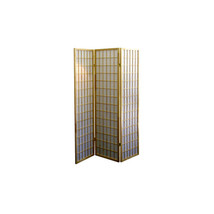 3-Panel Room Divider - Natural - $139.69