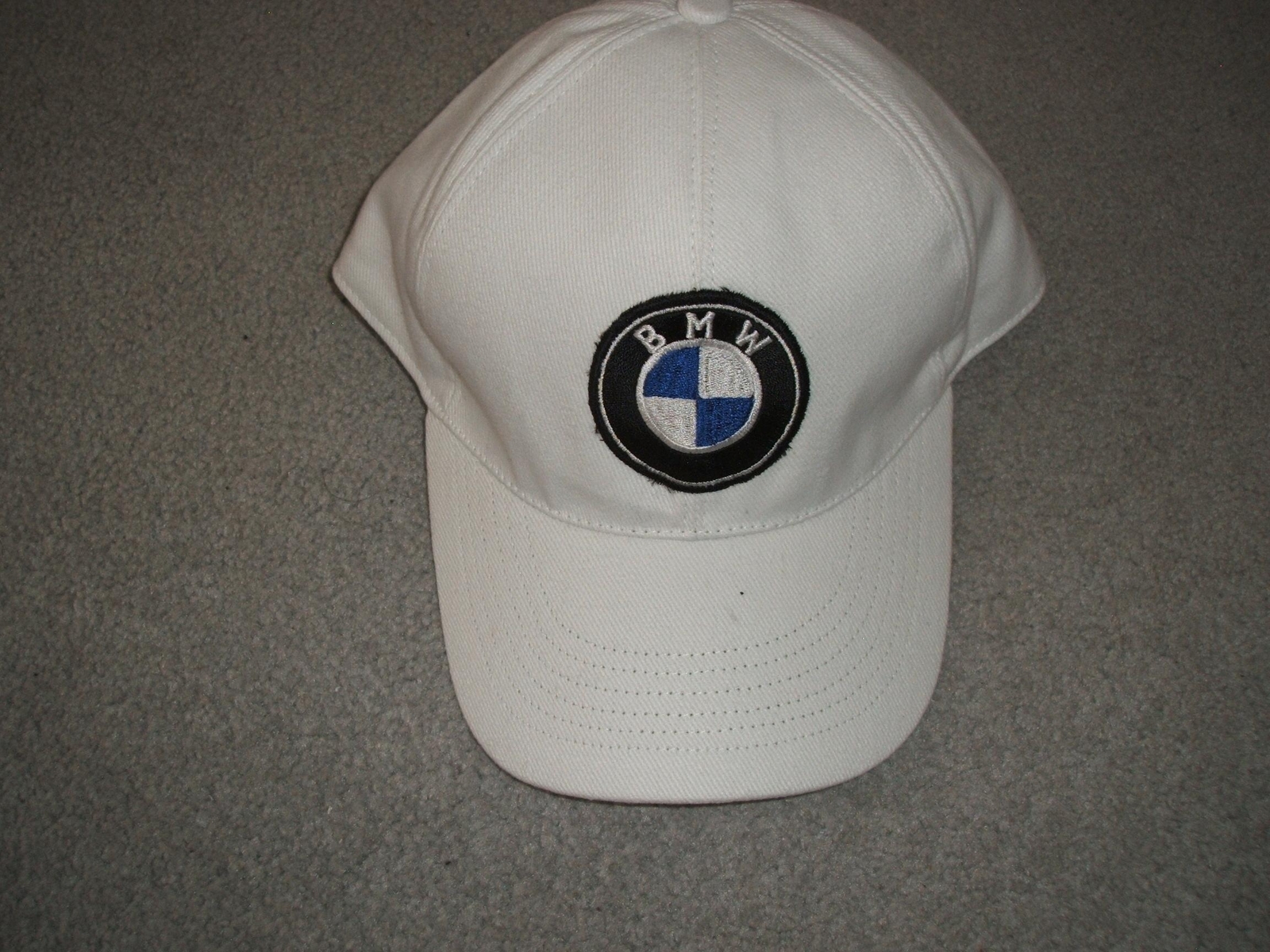 BMW Logo on all white new ball cap  - $20.00