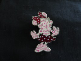Unused 2020 Disney Minnie Mouse Rock The Dots Word Filled Park Fashionista Pin - £6.25 GBP