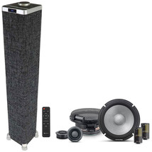 Pair Alpine R2-S65C 6.5&quot; 2-Way Car Audio Component Speakers+Home Speaker System - £406.54 GBP