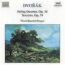 Antonin Dvor?k : Dvorak: String Quartet, Op. 34 / Terzetto, Op. 744 CD (1996) Pr - $15.20