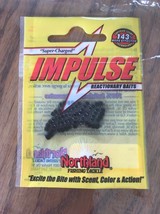 Northland Impulse ReactionaryBaits  IBWO-3 Waxy .5 Black-1pk of 15pcs-NE... - $14.73