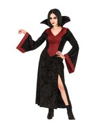 Red Rose Vampiress Adult Womens Halloween Costume Gothic Vampire Dress S... - €21,56 EUR