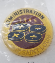 1995 Fair St. Louis Administration Accounting Operators Red Gold Color - $14.20