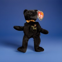 Ty Beanie Baby The End 1999 Y2k Millennium Teddy Bear With Collector&#39;s Case - $12.99