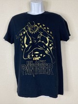 Marvel Men T Shirt Size M Black/Gold Black Panther Short Sleeve Movie Co... - $9.54