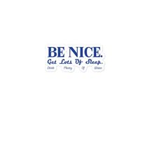 Positive Lifestyle Inspirational Stickers - Be Nice Get Lots of Sleep Drink Plen - $11.87+