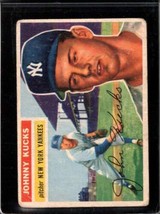 1956 Topps #88B Johnny Kucks Good (Rc) Yankees White Backs *NY3606 - £3.14 GBP