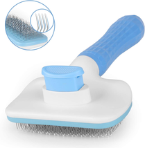 Atlamia Self Cleaning Slicker Brush,Dog Brush &amp; Cat Brush with Massage Particles - £8.08 GBP