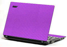 LidStyles Carbon Fiber Laptop Skin Protector Decal Acer Aspire One AO756-2840 image 6