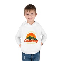 Cozy Toddler Pullover Fleece Hoodie for Climbing Adventures - £26.74 GBP