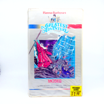 Greatest Adventure Stories From the Bible Moses VHS 1987 Hanna-Barbera - $90.21 MXN