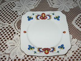 Porsgrund-Farmers Rose-Bread/Butter Plate- 6 in.-Porcelain-Rare-Norway - $23.00