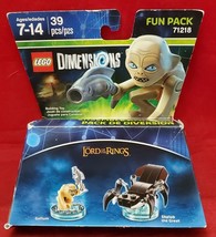 LEGO Dimensions Lord of the Rings Gollum &amp; Shelob the Great Pack 71218 S... - $11.87
