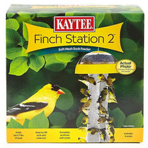Kaytee Finch Station 2 Soft Mesh Sock Feeder with Gravity Fed System and... - $35.59+