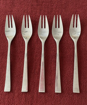 5 Dinner Forks Supreme Cutlery Arctic 18/8 Stainless Flatware Made in Japan - $44.43