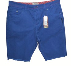 Xios Men&#39;s Mazarine Blue Denim Cotton  Shorts Size 38 - $30.27