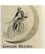 Crescent Bicycles 1894 Advertisement Victorian Bikes New Line Moon #5 AD... - $19.99