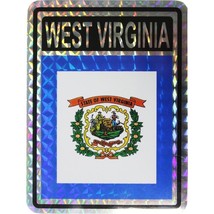 K&#39;s Novelties State of West Virginia Flag Reflective Decal Bumper Sticker - $54.74 MXN