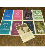 Vintage Pittsburgh opera 8 program lot Faust Madama Butterfly Fidelio  - $62.39 CAD