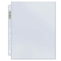 Box of 100 Ultra Pro Platinum Series Pages 1-Pocket Document 8.5" x 11" - £26.90 GBP