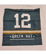 Green Bay Packers Pillow Cover GREEN # 12 - £10.91 GBP