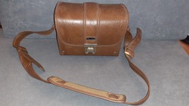 Vintage Marsand Hard Camera Carrying Case w/ Strap 9x7 Faux Leather [NICE] - $18.00