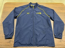 Toledo Rockets Football Team-Issued Blue Jacket - Under Armour - Large - $27.99