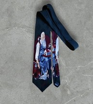 Norman Rockwell Silk Tie Vintage 1994 Santas Workshop The Saturday Eveni... - €16,50 EUR