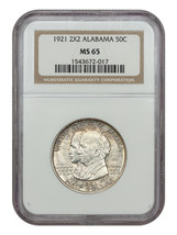 1921 50C Alabama 2X2 NGC MS65 - £921.04 GBP