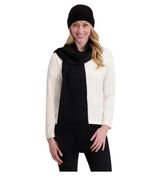 DKNY Womens Scarf Hat Set Black Cashmere 2-Piece Winter Christmas Gift H... - $153.37 CAD