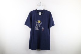 Vtg 90s Mens L Faded Pissed Off Calvin University of Michigan Ohio State T-Shirt - £38.77 GBP