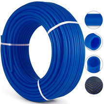 VEVOR PEX Pipe, 3/4 inch x 500FT PEX Tubing, Non Oxygen Barrier Blue PEX... - $158.90